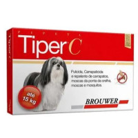 Tiper C para Cães até 15kg com 1 pipeta